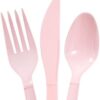 butterfly flowers pink cutlery birthday party girls