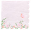 fancy butterfly tableware flowers napkins birthday party girls