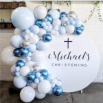 color balloons party decoration girl boy baby shower