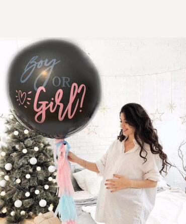 gender reveal baby shower balloon birthday party girls boys