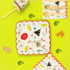 llama plates cups napkins cutlery birthday party boys girls tableware