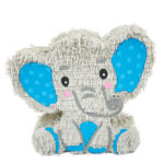 Elephant piñata for baby shower/birthday party - Blue