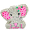 Elephant piñata for baby shower/birthday party - Pink