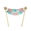 happy birthday party cake topper