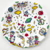 robot themed party tableware space robots plates birthday party girls boys