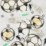 soccer futbol plates cups napkins decorations birthday party girls boys