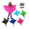 Dragon cape Dinosaur cape for kids - Pink