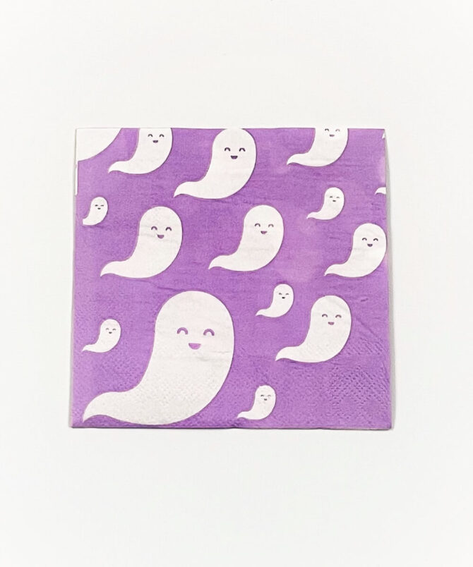 Halloween party girls spooky tableware ghost plates