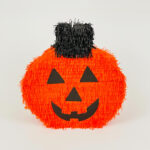 Halloween piñata party jack-o-lantern