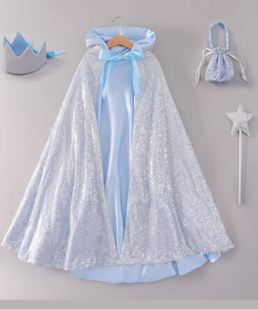 Sequin princess cape, gift for girl, princess outfit